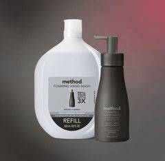 foaming hand wash - vetiver + amber, 10 fl oz