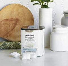 dishwasher packs - free + clear, 30 ct