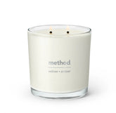 premium soy candle - vetiver + amber, 14 oz