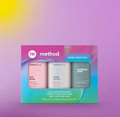 travel-sized gift set body wash trio, 10.2 oz