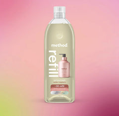 gel hand wash starter set - vanilla + raspberry, 46 fl oz