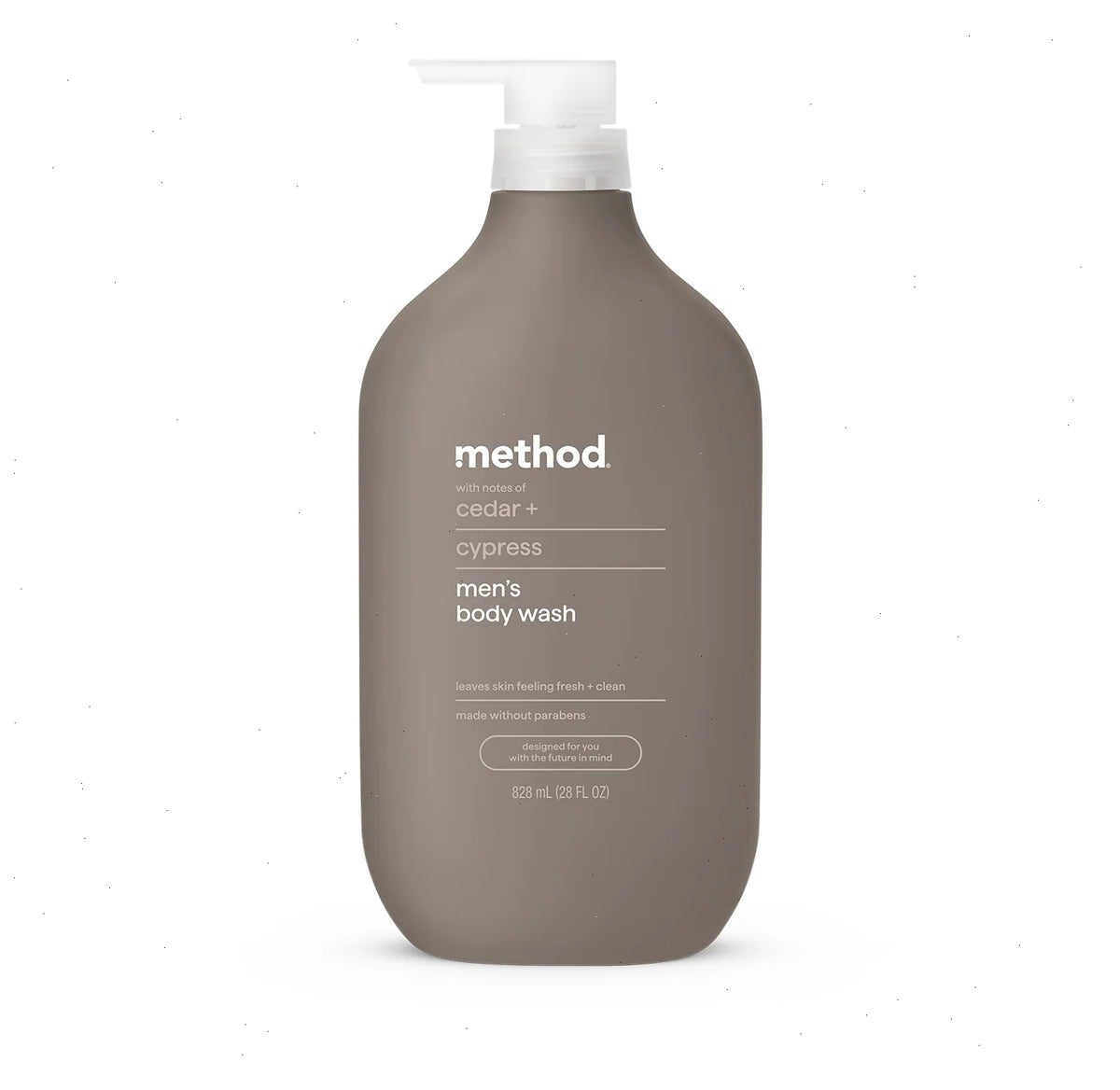 body wash - cedar + cypress, 28 fl oz